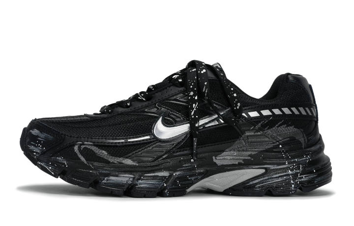 Nike Nike Initiator Slip Resistant Abrasion Resistant Low top Running Shoes Men's Black Gray