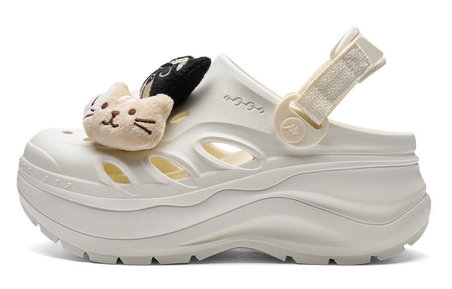 Kappa Kappa Cloud Back to Back Clogs Women's Winter White