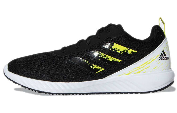 Adidas Adidas Adi Bounce Fabric Abrasion Resistant Slip Resistant Low top Running Shoes Men's Black