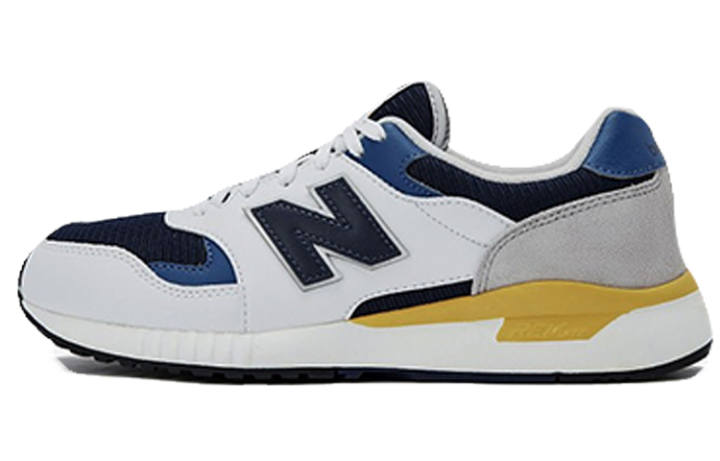 New Balance New Balance 574 White/Yellow/Blue