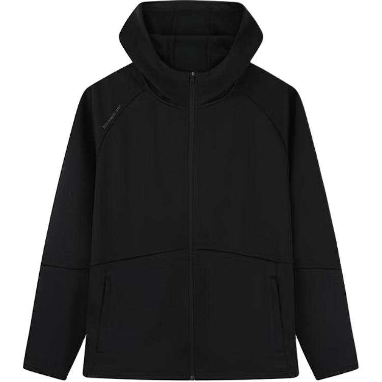 361° Jackets Men's Super Black Hooded Fleece Lined Other