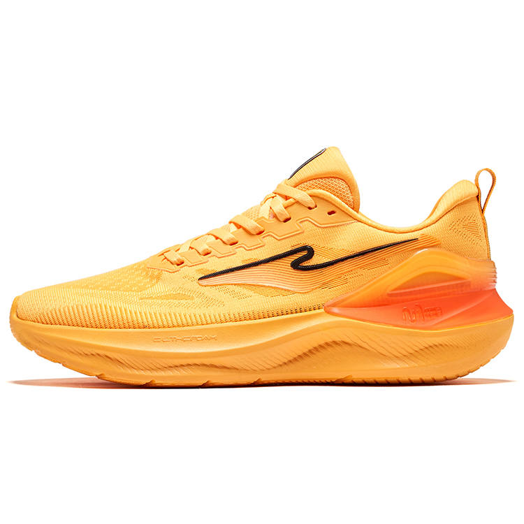 Erke Tianma 3.0 Cushioning Breathable Rebound Low top Training Sprint Running Shoes Men's Fluorescent Sweet Orange