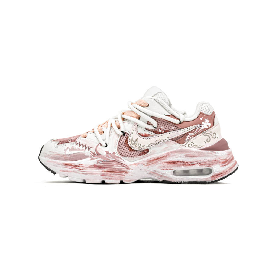 Nike Nike Air Max Fusion Synthetic Leather, Leather Cushioning, Wear Resistant Low top Casual City Commuting Running Shoes