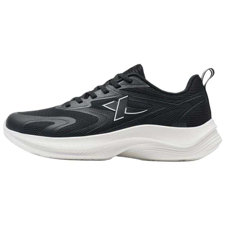 XTEP Abrasion Resistant Slip Resistant Lightweight Low top Casual Running Shoes Men's Black White