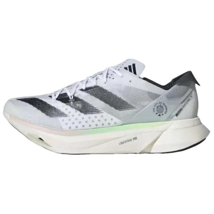 Adidas Adidas Adizero Adios Pro 3 Comfortable Fabric Cushioning Slip Resistant Abrasion Resistant Low top Running Shoes Men's