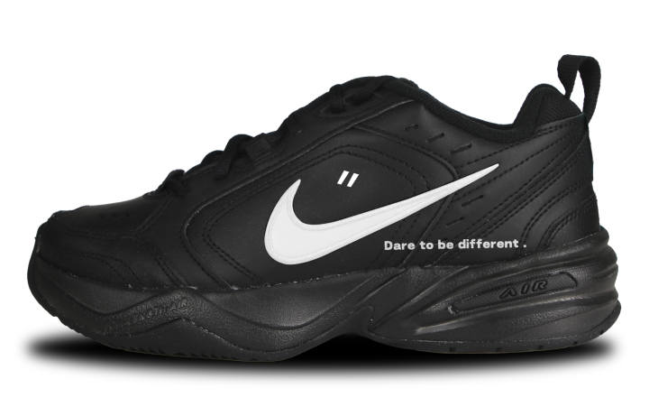 Nike Nike Air Monarch 4 Low top Chunky Sneakers Unisex Black White