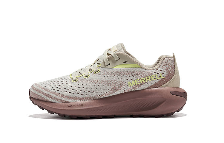 MERRELL Morphlite Lace Up Low top Outdoor Shoes Women's Beige Coffee Caffeine