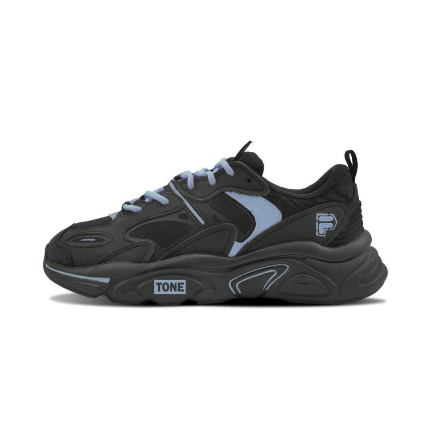 FILA Mars 2 Mars 2.0 Abrasion Resistant Breathable Lightweight Height Increasing Low top Casual Shoes Men's Sea Blue