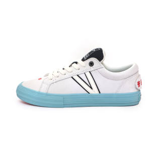 X-JIMSUN X JIMSUN Textile, Split Cow Leather Slip Resistant Cushioning Low top Skateboard Shoes Unisex Sky Blue