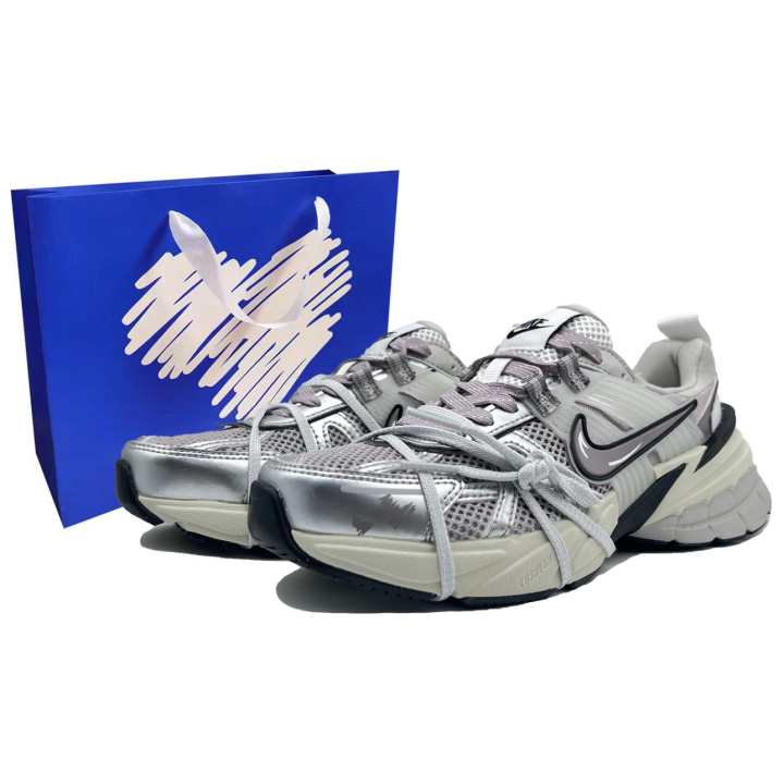 Nike Nike V2K Run Cushioning Slip Resistant Abrasion Resistant Breathable