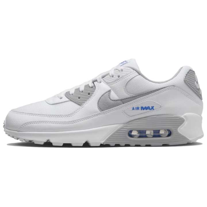 Nike Nike Air Max 90 White Racer Blue Light Smoke Grey