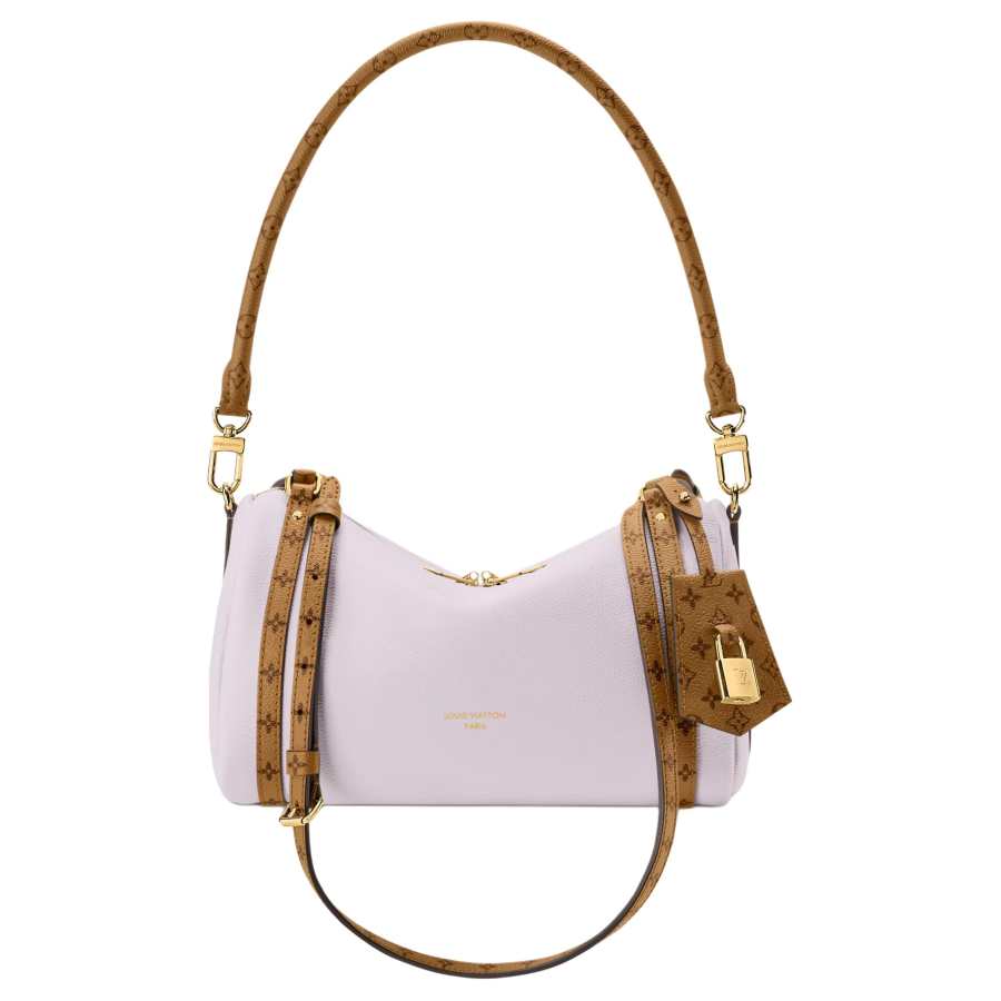 LOUIS VUITTON Express Calfskin Shoulder Bag, Crossbody Bag, Handbag Small Women's Purple Lilac