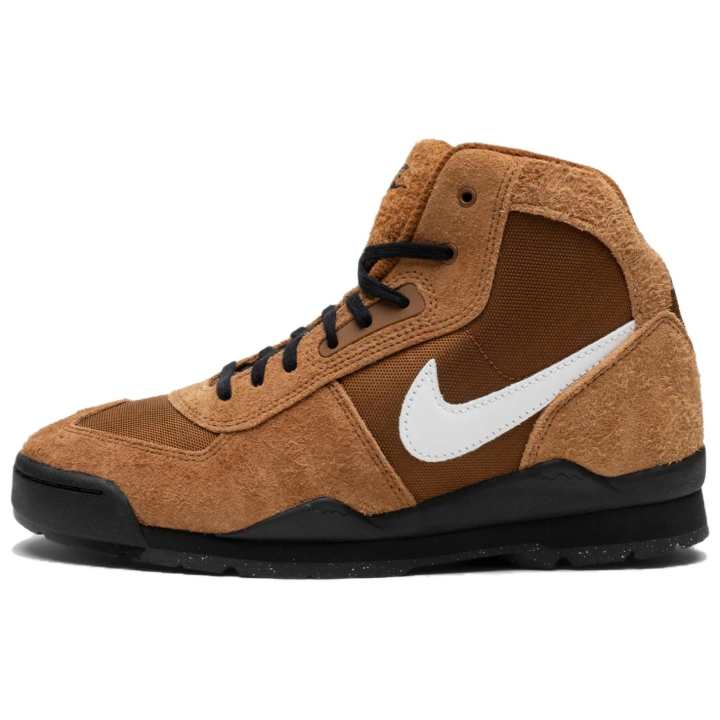 Nike Stüssy x Nike Air Baltoro Abrasion Resistant Slip Resistant Short Outdoor Boots Unisex Light Brown