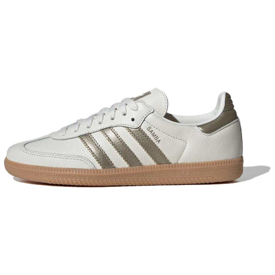 Adidas Originals SAMBA OG Low top Skateboard Shoes Women's White Gray
