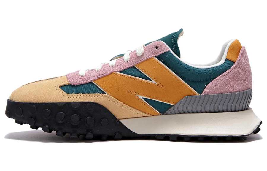 New Balance New Balance XC 72 Abrasion Resistant Breathable Low top Running Shoes Unisex Yellow Green Purple