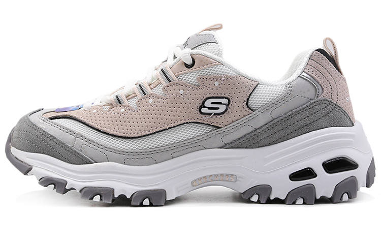 Skechers D'Lites 1.0 'White Pink' Women's