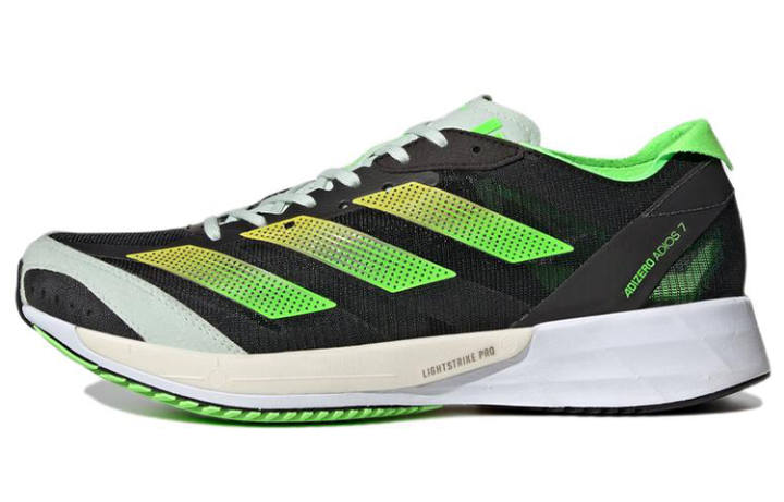Adidas Adidas Wmns Adizero Adios 7 'Black Solar Green' Women's