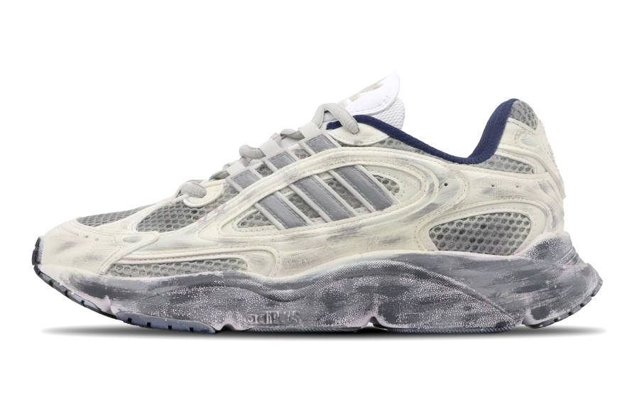 Adidas Originals Ozmillen Slip Resistant Abrasion Resistant Low top Running Shoes Unisex Cement Custard