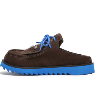 ADCDAVINCI Sun Collection Slip Resistant Abrasion Resistant Closed Toe Slippers Unisex Brown