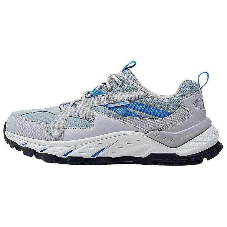 Skechers Abrasion Resistant Low top Outdoor Shoes Men's Gray