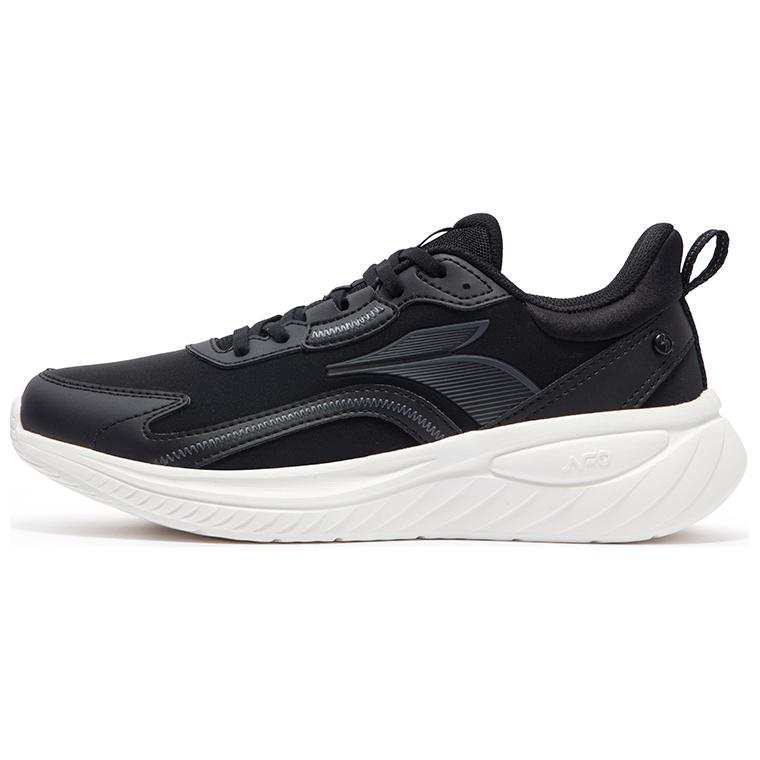 361° SoftStep 3.0 Synthetic Leather Slip Resistant Abrasion Resistant Low top Running Shoes Men's Black White