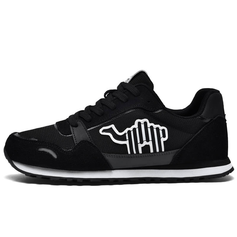 LINGHANGLUOTUO Fabric Slip Resistant Coverage Lightweight Low top Sprint Running Shoes Men's