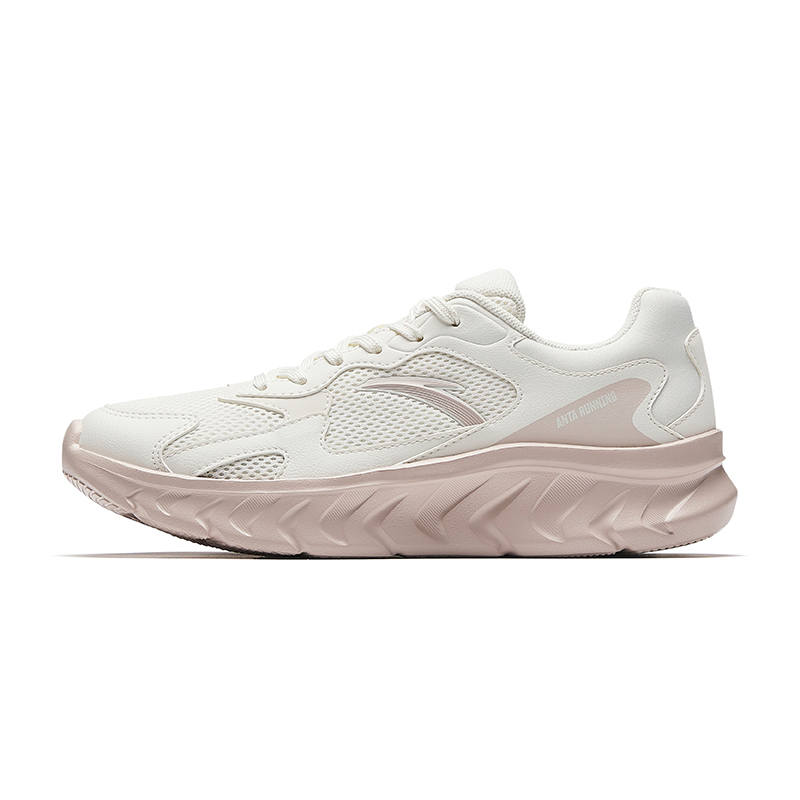 Anta Abrasion Resistant Rebound Cushioning Abrasion Resistant Rebound Cushioning Low top Casual Running Shoes Women's