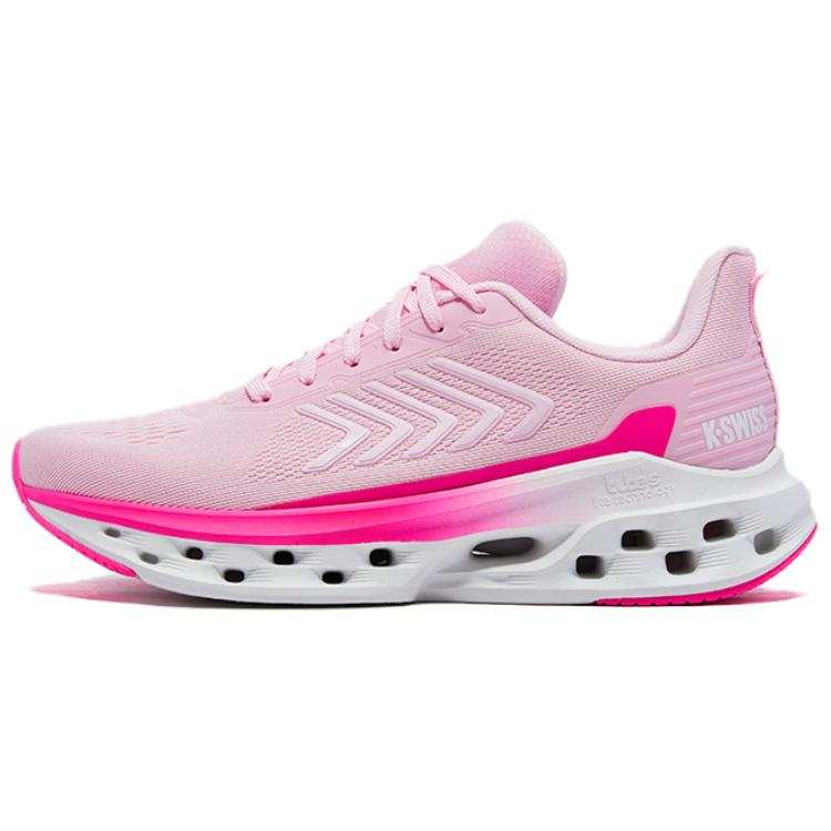 K·SWISS Textile, TPU Low top Running Shoes Women's Pink