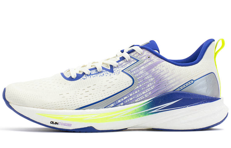 361° Carbon Speed CQT Breathable Low top Running Shoes Men's Feather White