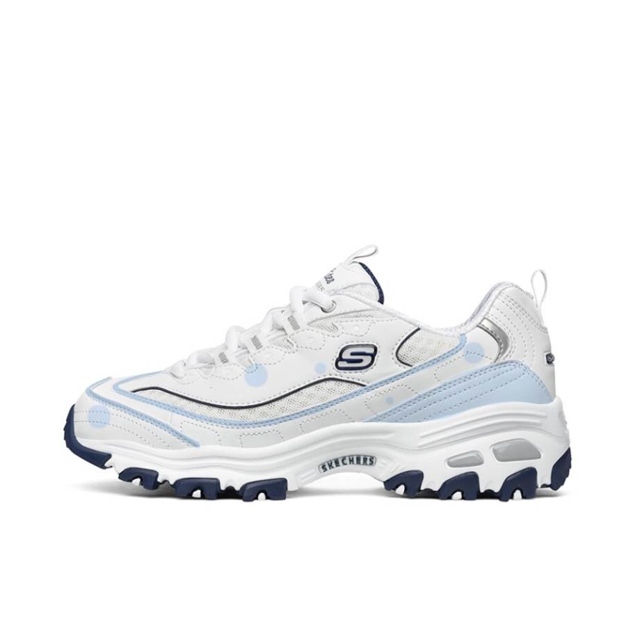 Skechers D'LIFES Chunky Sneakers Women's Low Top Blue
