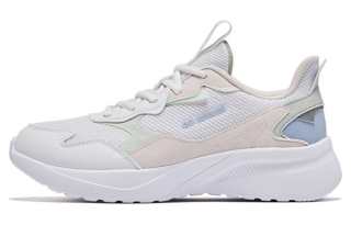 QIAODAN Textile, Synthetic Leather Slip Resistant, Abrasion Resistant, Breathable Low top Running Shoes Women's