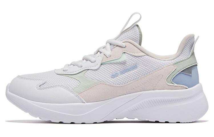 QIAODAN Textile, Synthetic Leather Slip Resistant, Abrasion Resistant, Breathable Low top Running Shoes Women's