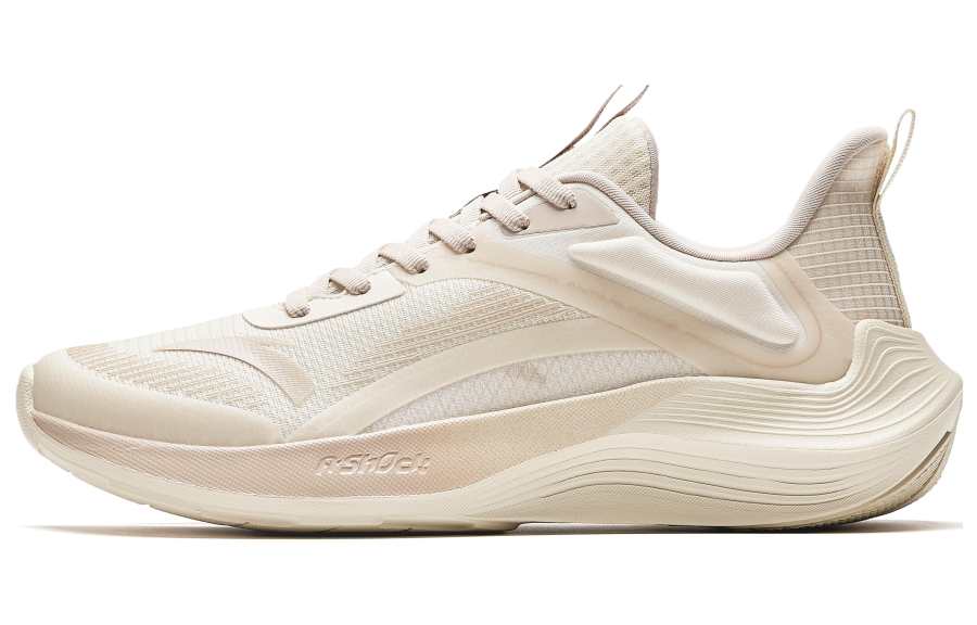 Anta DuCi1 Abrasion Resistant Low top Running Shoes Women's Ecru