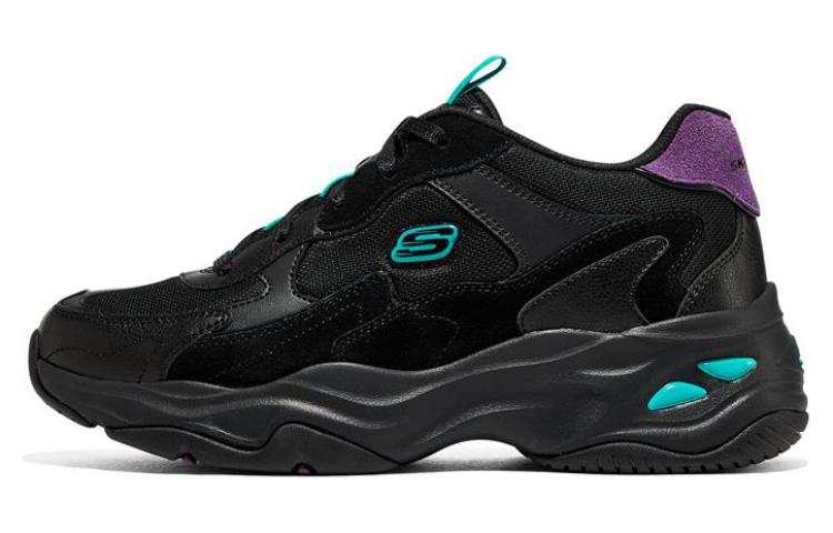 Skechers Dlites 4.0 'Black Purple Green' Women's