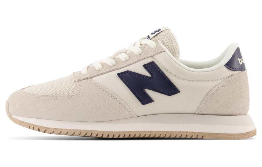 New Balance New Balance NB 420 Breathable Textile, Leather Low top Athletic Shoes Women's Beige Blue