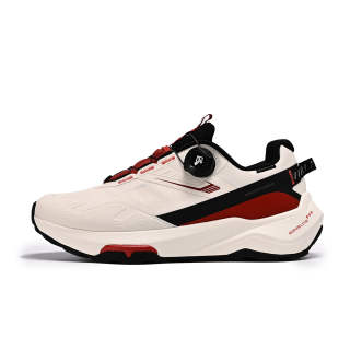 TUTU Abrasion Resistant Cushioning Low top MD Rubber Casual Running Shoes Men's White Egret