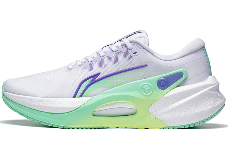 Li-Ning Li Ning Furious Rider 7.0 Low top Li Ning BOOM Technology Sprint Running Shoes Men's White Purple
