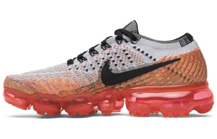 Nike Nike Air VaporMax Wolf Grey Bright Crimson Women's