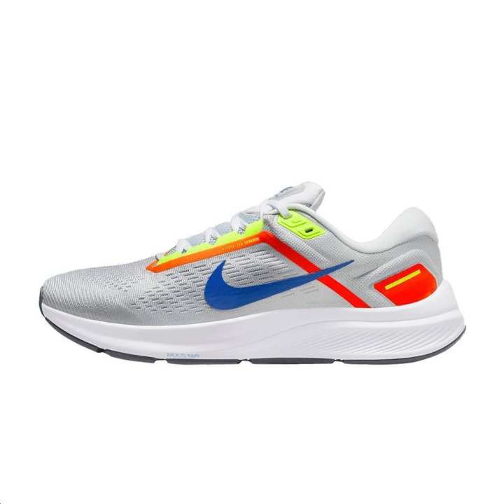 Nike Nike Zoom Structure 24 Comfortable And Trendy Cushioning, Wear Resistant Low top Running Shoes Men's Gray
