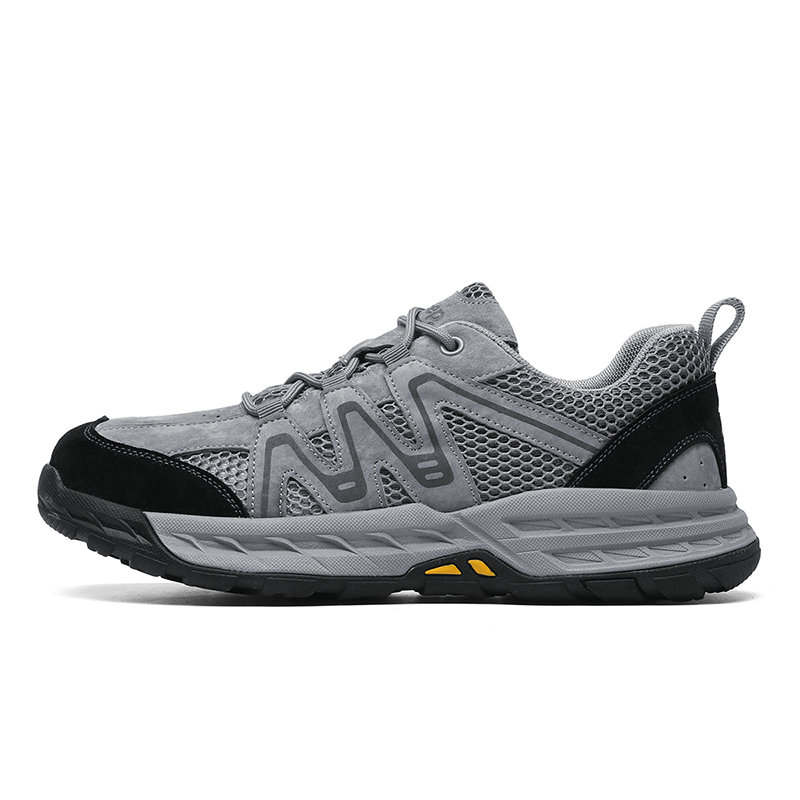 Jeep Textile, Leather Low top Outdoor Shoes Men's