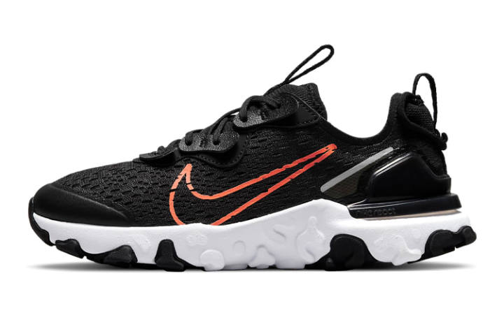 Nike Nike React Vision 'Black Total Orange' Gs