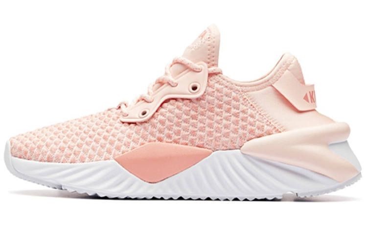 Anta Textile, Synthetic Leather Cushioning Slip Resistant Abrasion Resistant Lightweight Low top Running Shoes Women's
