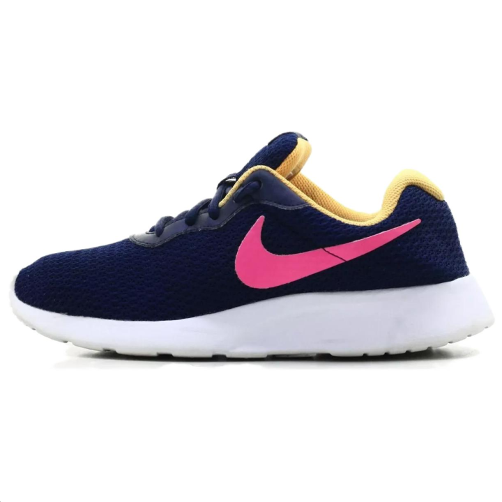 Nike Nike Tanjun Slip Resistant And Breathable Low top Running Shoes Women's Blue