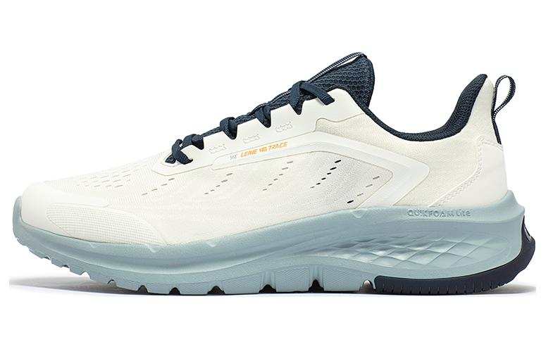 361° Comfortable Cushioning Abrasion Resistant Cushioning, Wear Resistant Low top Running Shoes Men's White Blue