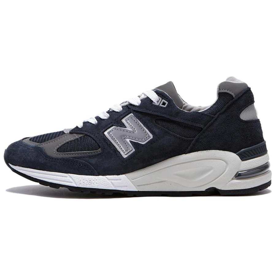 New Balance New Balance NB 990 V2 Low top Running Shoes Unisex Blue Black