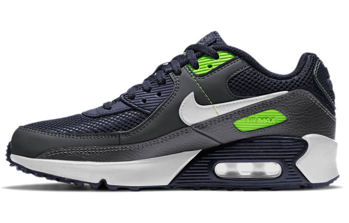 Nike Nike Air Max 90 Blue/Green Gs