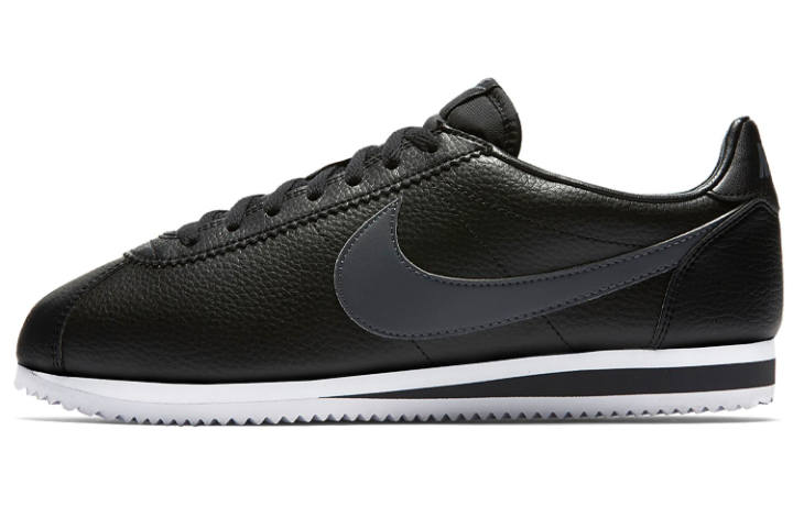 Nike Nike Classic Cortez Leather Black/Dark Grey White