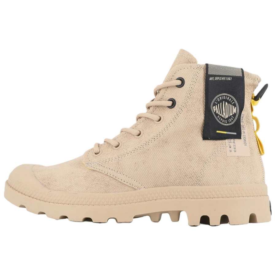 Palladium Pampa Ankle Boots Unisex Light Umber