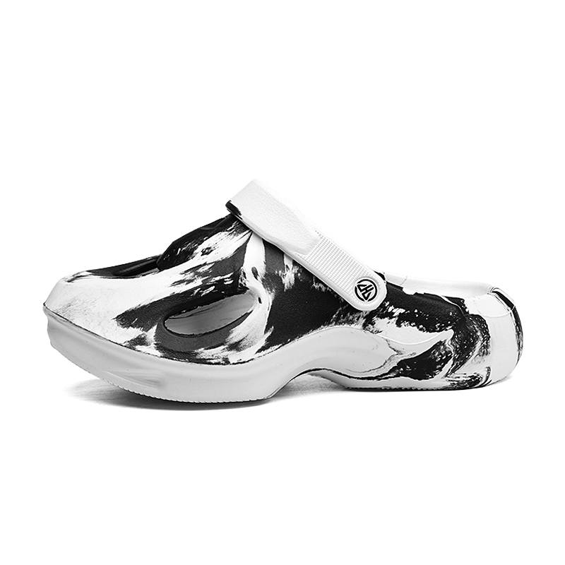 OUBT OUBT Ink Wash Rendering Design Clogs Men's