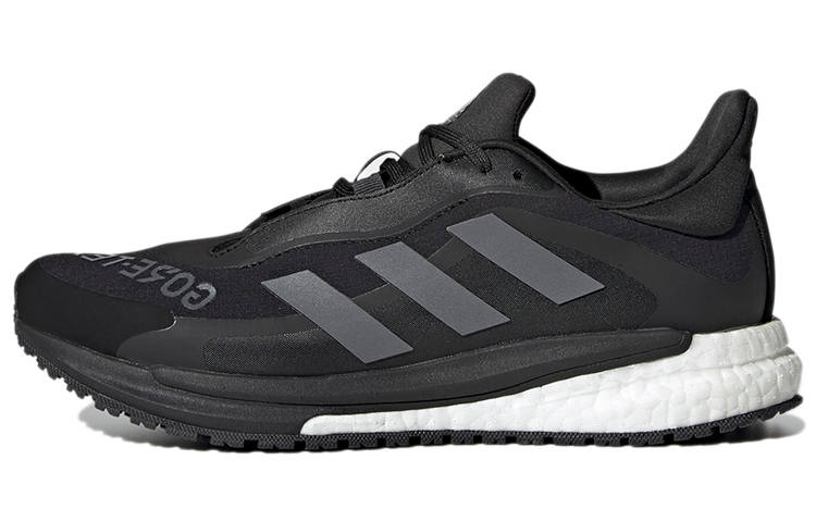 Adidas Adidas Solar Glide 4 Gore Te Abrasion Resistant Abrasion Resistant Low top Running Shoes Women's Black Gray